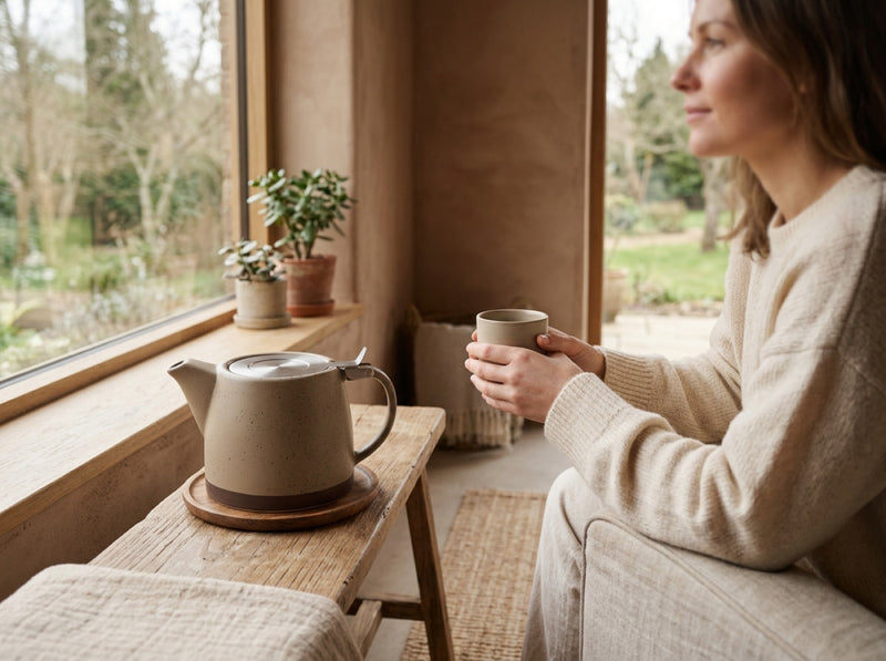 PurePot tekande med te-si